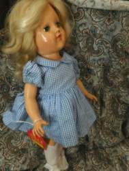toni blonde blue check b
